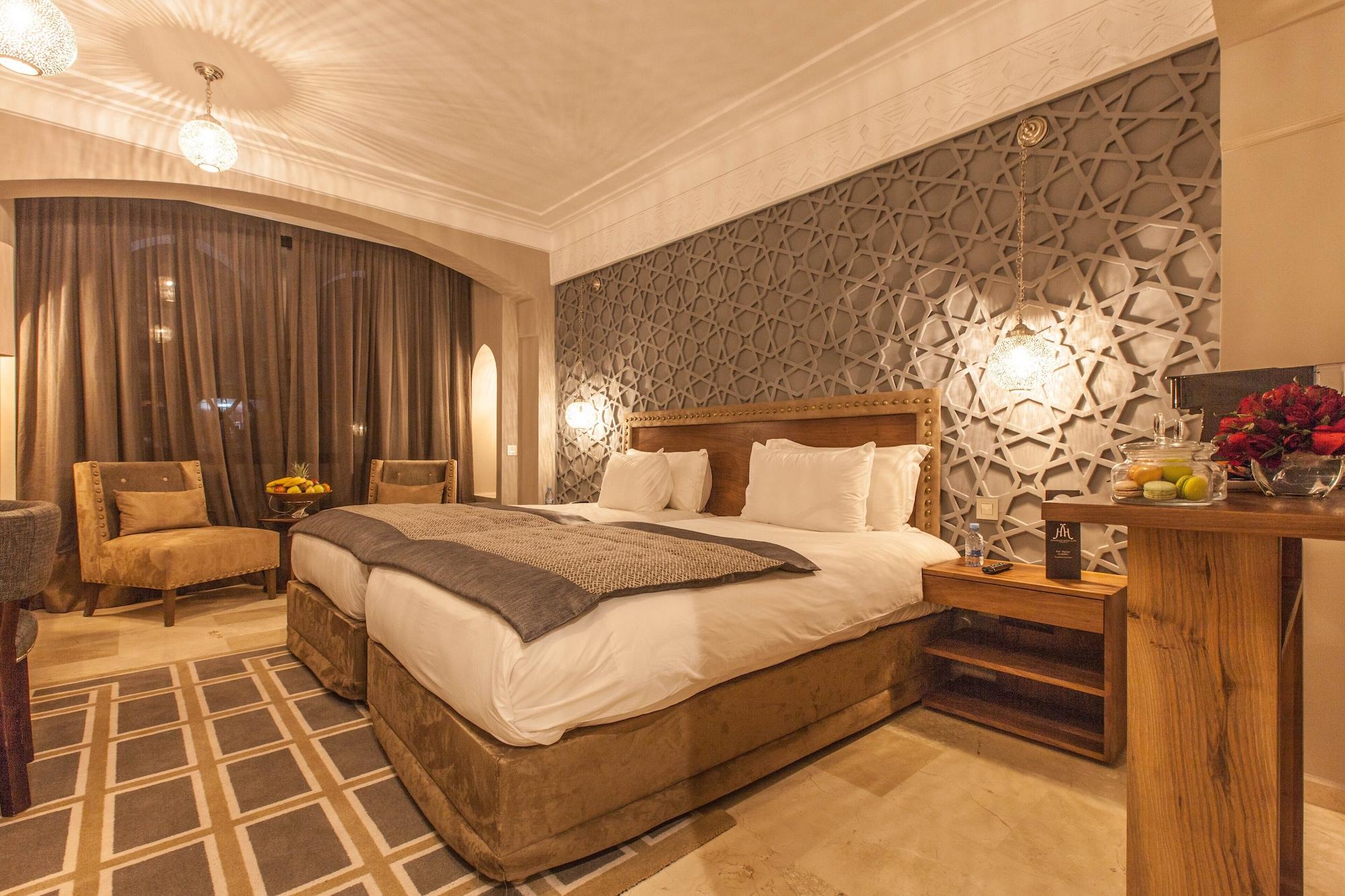 Hivernage Hotel & Spa Marrakesh Exteriör bild Deluxe room