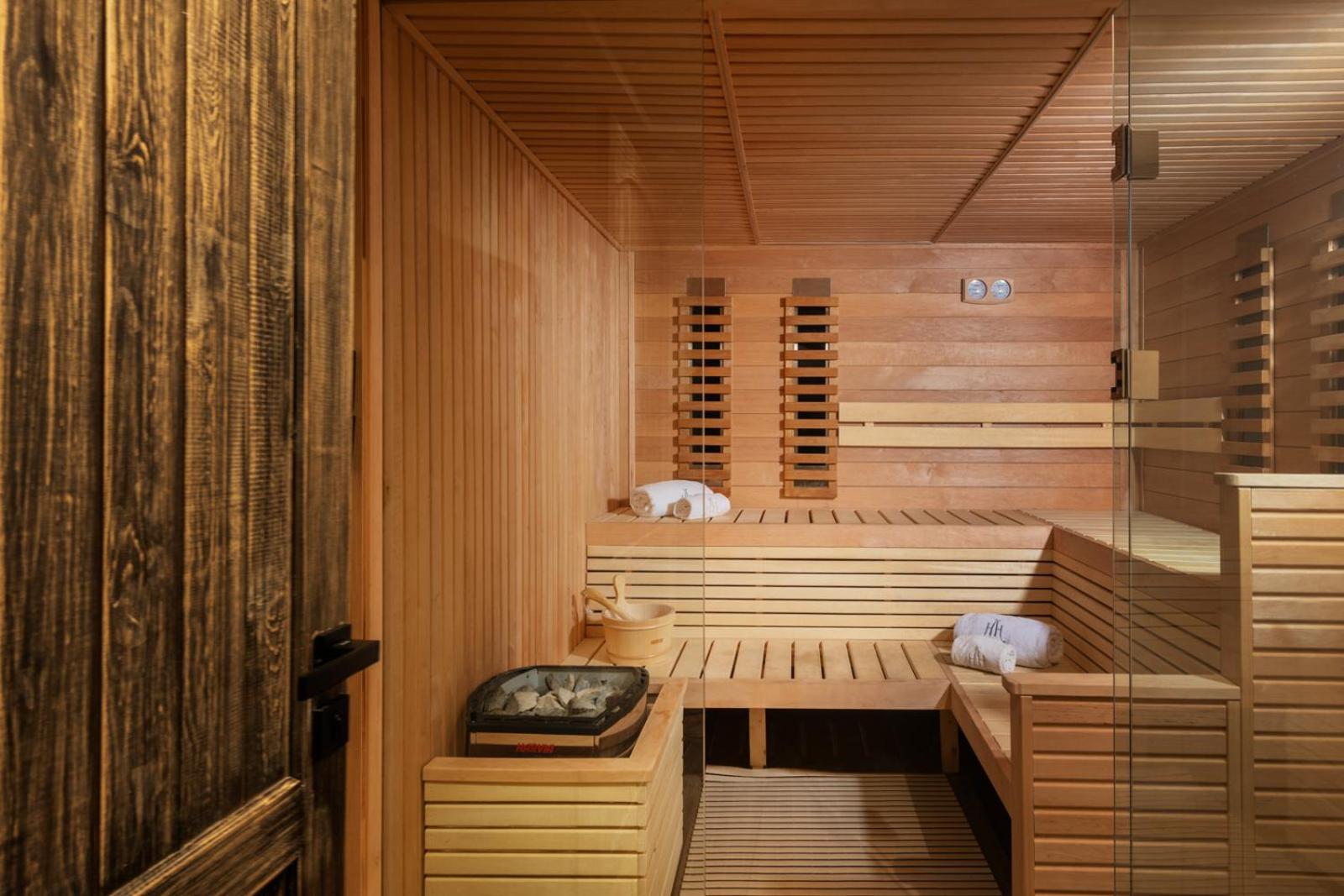 Hivernage Hotel & Spa Marrakesh Exteriör bild A Finnish sauna