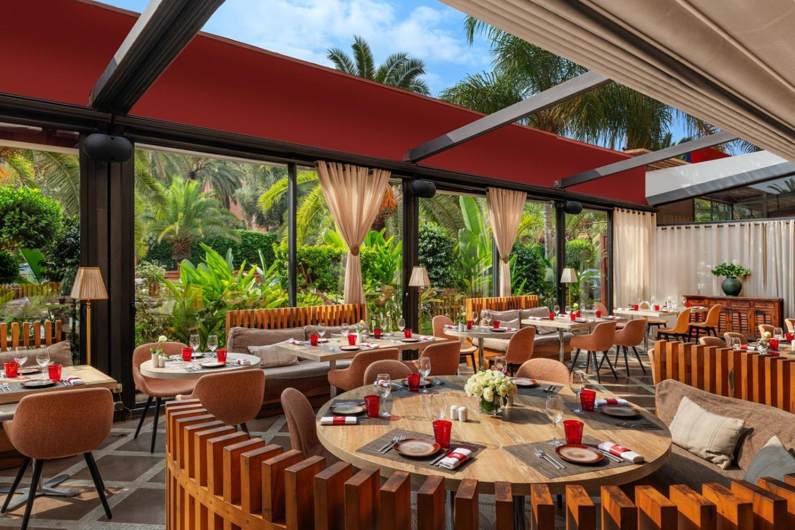 Hivernage Hotel & Spa Marrakesh Exteriör bild The Deck