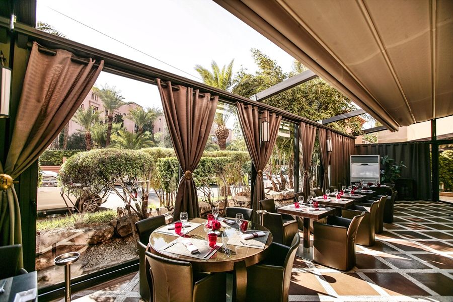 Hivernage Hotel & Spa Marrakesh Exteriör bild The Terrace
