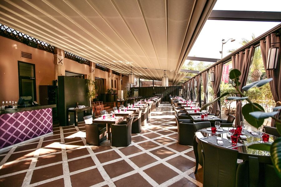 Hivernage Hotel & Spa Marrakesh Exteriör bild Restaurant